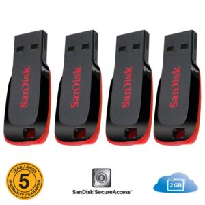 kit-com-4-pen-drives-16gb-sandisk-cruzer-blade-sdcz50-preto-e-vermelho